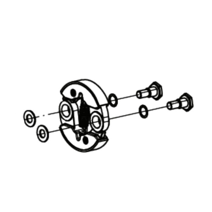 Koblingssamling Kobling Asm Mccul 5975943-01 i gruppen Reservedele / Reservedele McCulloch Buskryddere / Reservedele McCulloch B33PS+ 4in1 hos GPLSHOP (5975943-01)