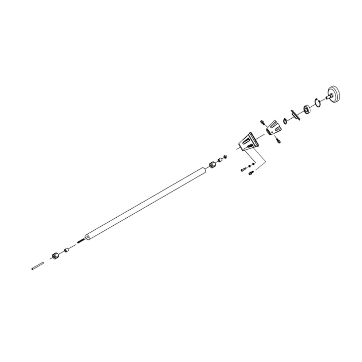 Aksel Ass. Øvre Aksel Mccul 5975944-01 i gruppen Reservedele / Reservedele McCulloch Buskryddere / Reservedele McCulloch B33PS+ 4in1 hos GPLSHOP (5975944-01)