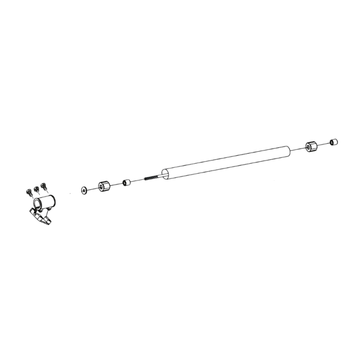 Skaksel Nederste Trimmeraksel 5975951-01 i gruppen Reservedele / Reservedele McCulloch Buskryddere / Reservedele McCulloch B33PS+ 4in1 hos GPLSHOP (5975951-01)