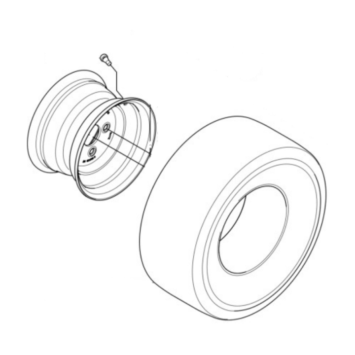 Hjulsæt 20X8-10 i gruppen Reservedele / Reservedele Gräsklippare / Reservedele Husqvarna Rider / Reservedele Husqvarna P520DX hos GPLSHOP (5977112-01)
