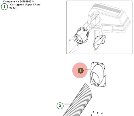 Adapter 3-bin opsamler korrugeret i gruppen hos GPLSHOP (5978676-01)