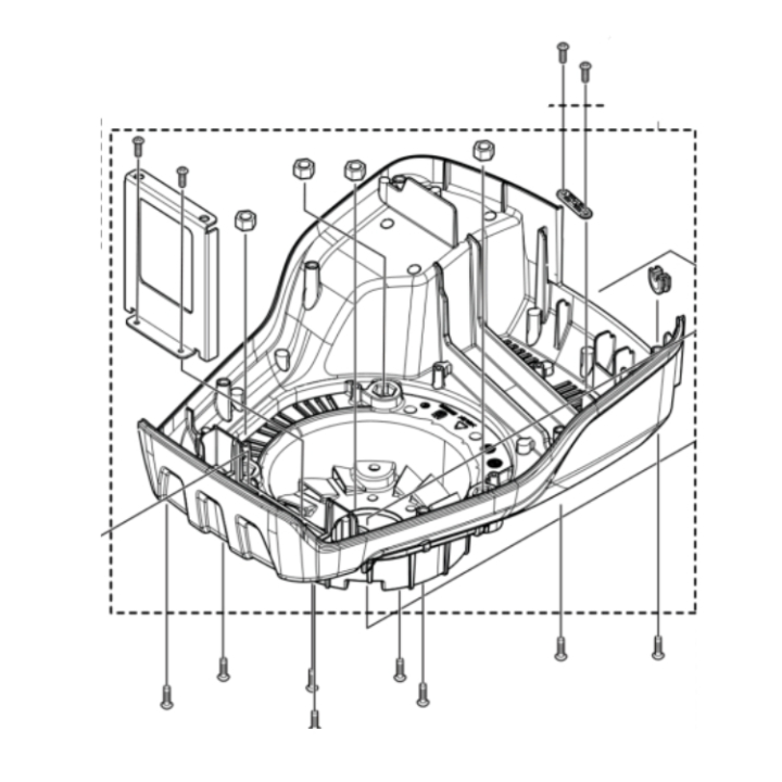 Cover Pro Powerhead Bund 5979378-01 i gruppen  hos GPLSHOP (5979378-01)