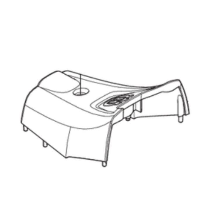 Øvre koblingshusdæksel i gruppen Reservedele / Reservedele Buskryddere / ➤500-serien hos GPLSHOP (5984072-01)