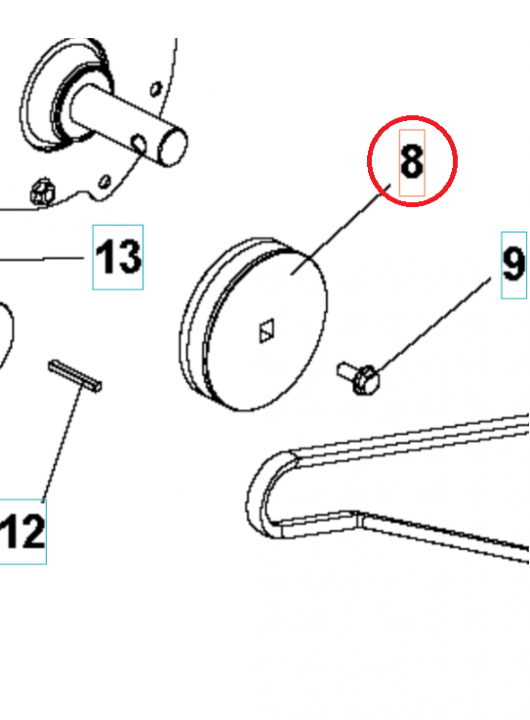 Træske Transmission Træske Ãƒ 1 5986813-01 i gruppen  hos GPLSHOP (5986813-01)