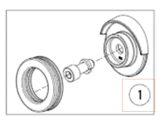 Wobble Disc 118 5986841-30 i gruppen Reservedele / Reservedele Højtryksrensere / Reservedele Husqvarna PW235R hos GPLSHOP (5986841-30)