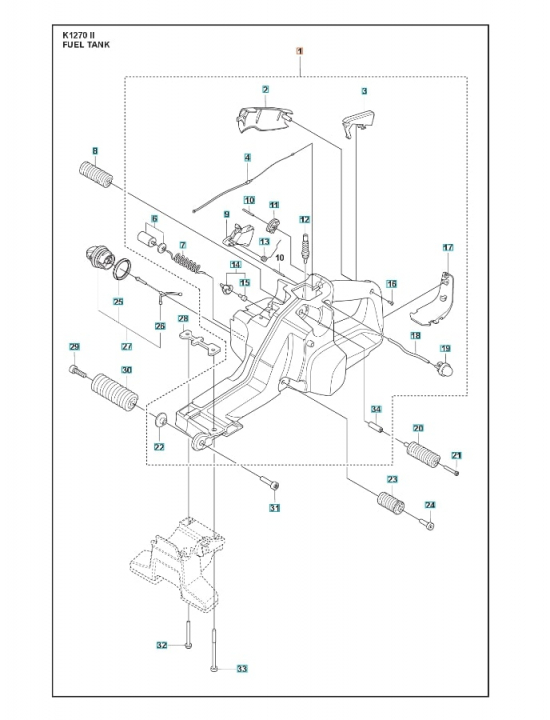Brændstoftank Assy i gruppen  hos GPLSHOP (5988064-03)