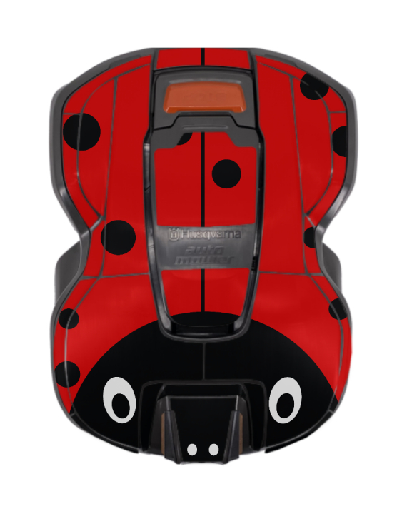 Mærkatsæt Ladybug Automower 305 2020> 5992924-02 i gruppen Tilbehør robotplæneklipper / Foliesæt hos GPLSHOP (5992924-02)