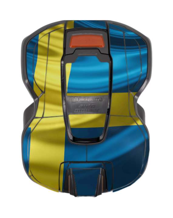 Det Svenske Flag Mærkat Automower 305 2020> 5992953-01 i gruppen Tilbehør Robotplæneklipper / Foliesæt hos GPLSHOP (5992953-01)