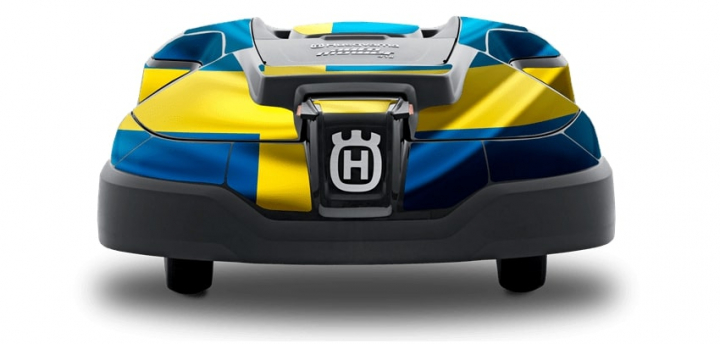 Decal Sæt Svensk Flag Automower 320/420/440 5992953-04 i gruppen Tilbehør Robotplæneklipper / Foliesæt hos GPLSHOP (5992953-04)