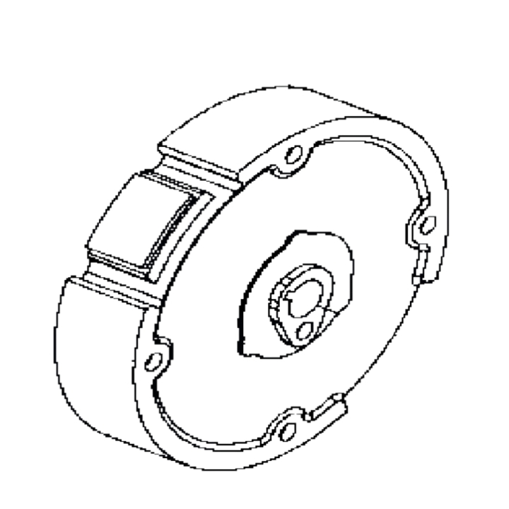 Svinghjul i gruppen Reservedele / Reservedele til Husqvarna Jordfræsere / Reservedele Husqvarna TF230 hos GPLSHOP (5993486-04)