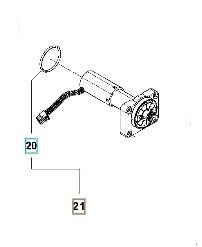 Hjulmotor Automower 550 i gruppen Reservedele Robotplæneklipper / Reservedele Husqvarna Automower® 550 / Automower 550 - 2023 hos GPLSHOP (5996593-02)