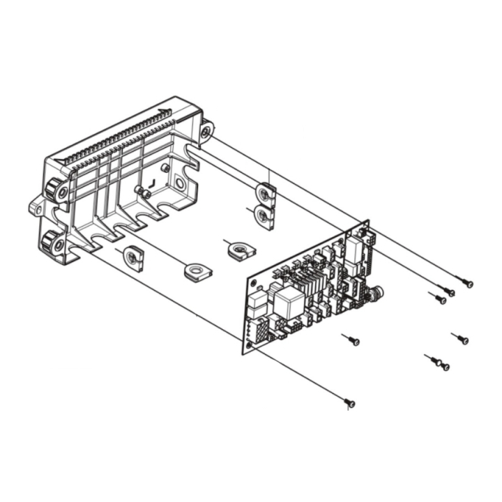 Elektronikboks P 520Dx, P i gruppen Reservedele / Reservedele Gräsklippare / Reservedele Husqvarna Rider / Reservedele Husqvarna P525DX hos GPLSHOP (5997068-02)