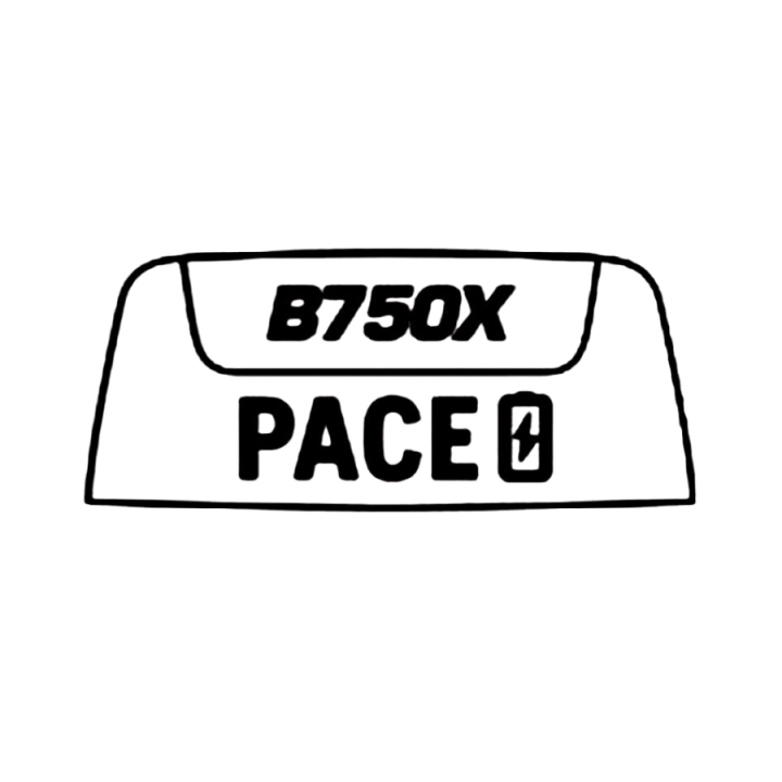 Logotype PACE-mærkat B750X i gruppen hos GPLSHOP (5997135-02)