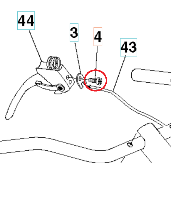 Skrue 8181010-08 i gruppen Reservedele / Reservedele til Husqvarna Jordfræsere / Reservedele Husqvarna TR430 hos GPLSHOP (8181010-08)