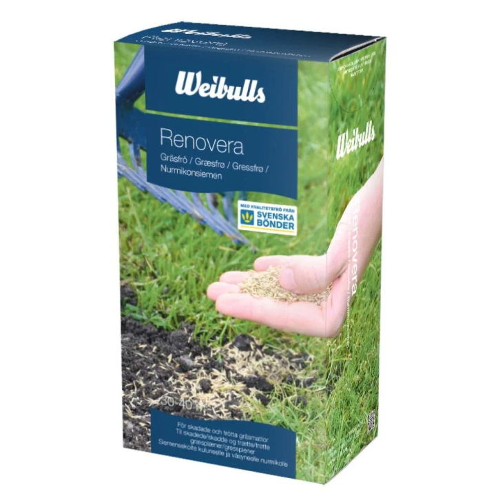 Græsfrø Weibulls Renovate 1Kg 838882 i gruppen Husqvarna Skov og have produkter / Græsfrø og Græsgødning / Dyrkning hos GPLSHOP (838882)