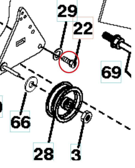 Bolt 8747705-08 i gruppen  hos GPLSHOP (8747705-08)