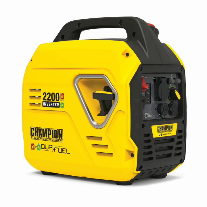 Champion Dual fuel inverter ' The Might Atom' 2200W Generator i gruppen  hos GPLSHOP (92001i-DF-EU-SC)