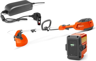 Husqvarna 115iL Batteritrimmer + BLi10 & QC80 i gruppen Husqvarna Skov og have produkter / Husqvarna Buskryddere & Trimmers / Batteri Buskryddere & Trimmere hos GPLSHOP (9670988-02)