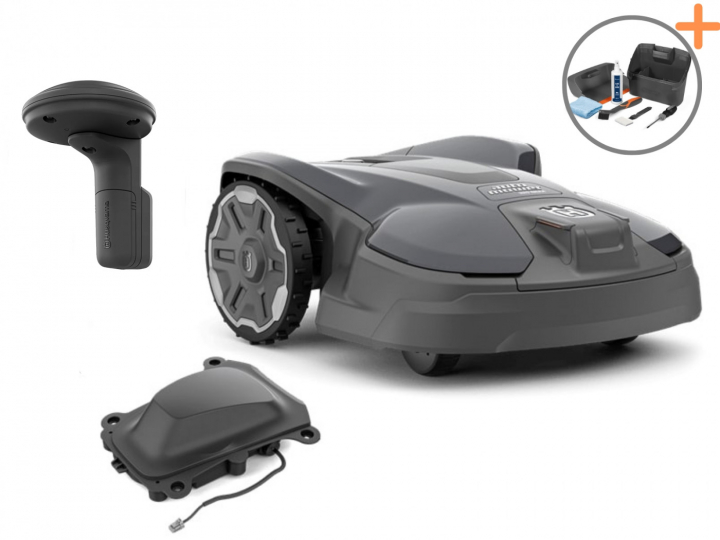 Husqvarna Automower® 320 Nera Robotplæneklipper med EPOS plug-in kit | Vedligeholdelsessæt gratis! i gruppen  hos GPLSHOP (9705351)