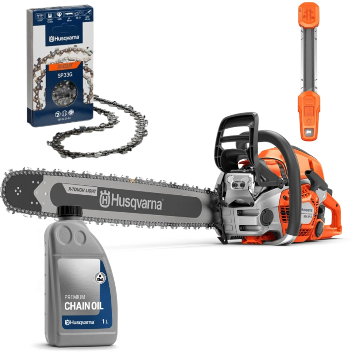 Husqvarna 564 XP G Fuel Inject startpakke i gruppen Husqvarna Skov og have produkter / Husqvarna Motorsave / Professionelle motorsave hos GPLSHOP (9707116)