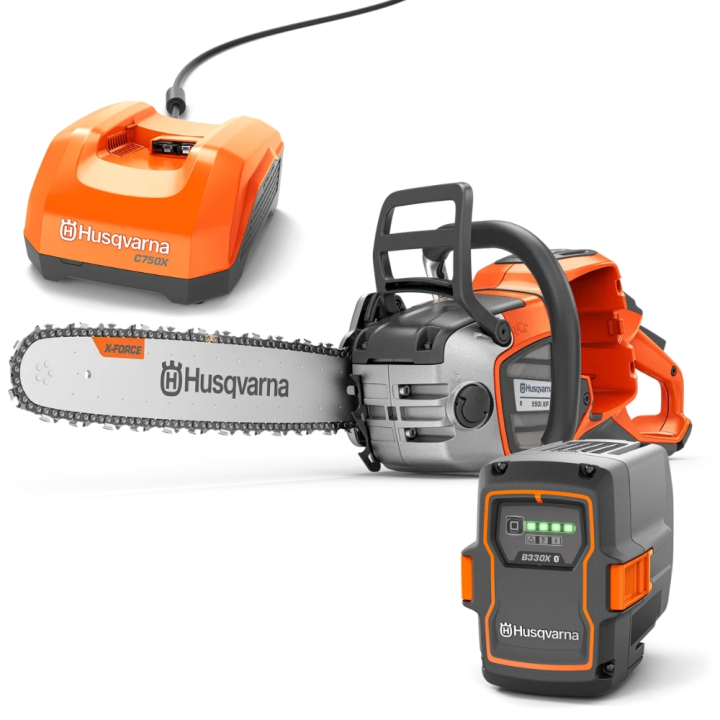 Husqvarna 550i XP® G inkl. batteri og lader i gruppen Husqvarna Skov og have produkter / Husqvarna Motorsave / Batteri motorsav hos GPLSHOP (9707460)