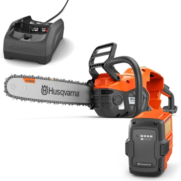 Husqvarna 440i batteridrevet motorsav med batteri og oplader i gruppen Husqvarna Skov og have produkter / Husqvarna Motorsave / Batteri motorsav hos GPLSHOP (9708448-13)