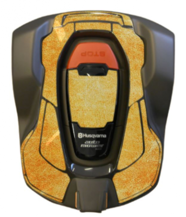 Foliesæt til Automower 430X 2018-> Yellow i gruppen Tilbehør Robotplæneklipper / Foliesæt hos GPLSHOP (AM430X362425610)