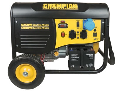 Champion 5500 Watt Petrol Generator With Remote Start i gruppen  hos GPLSHOP (CPG6500E2-EU)