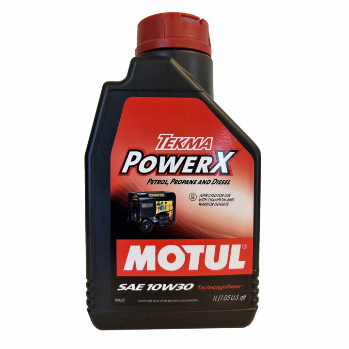 Tekma Power X Generator oil 10W30 - 1L i gruppen Husqvarna Skov og have produkter hos GPLSHOP (OL-111573)