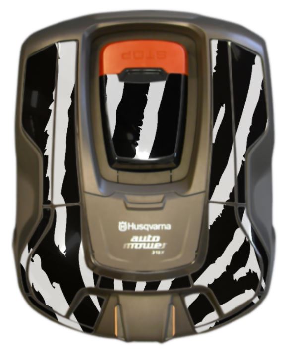 Foliesæt til Automower 315X Zebra i gruppen Tilbehør Robotplæneklipper / Foliesæt hos GPLSHOP (am315x-106497920)