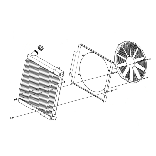 Køleelement Kpl 5010178-01