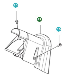 Strap Dæksel 5010991-01
