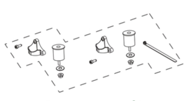 Reparationssæt Damper 5014243-33