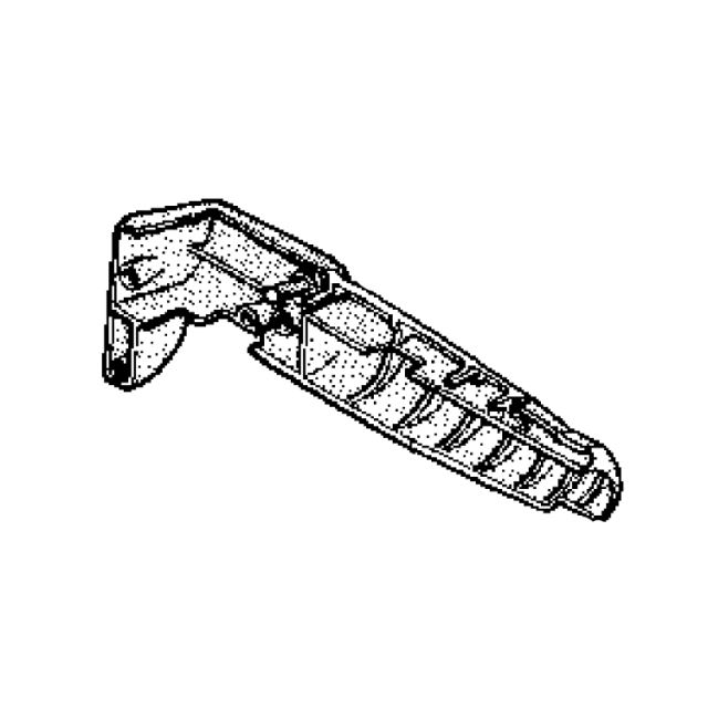 Håndtag Halv Udvendig 502124101 5021241-01