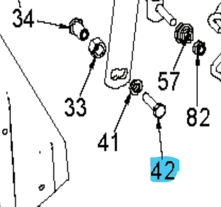 Bolt M8X30 M6S 8,8 Fzb