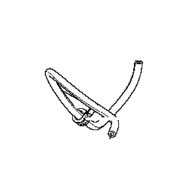 Brændstofslange Di=6,4 L=600