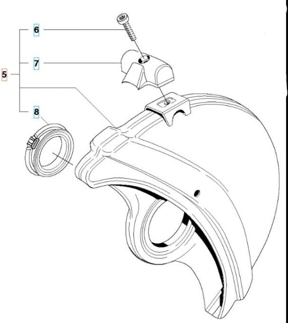 Sprængbeskyttelse Kpl Chrome 12
