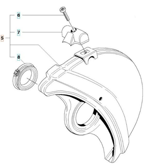 Sprængbeskyttelse Kpl Chrome 12