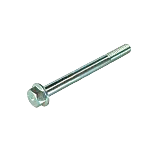 Skrue med udvendig sekskanthoved, flange 3/8-16unc x 4'' grad 5 zpb