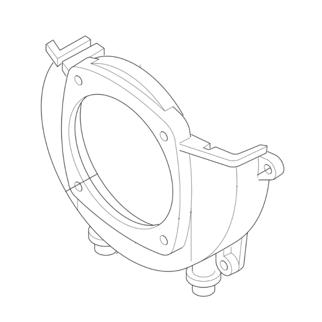 Ventilatordæksel 5231024-01