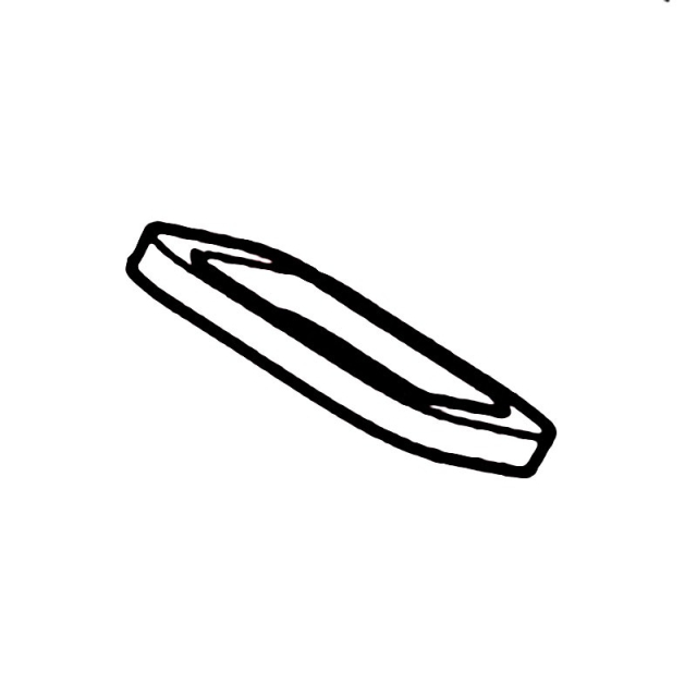 Forsegling af luftfilterhalvdelen!