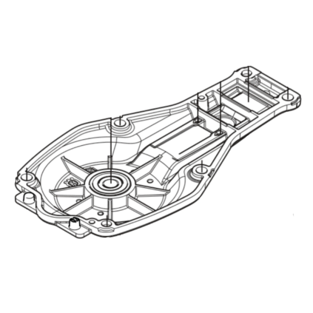 Dæksel Enhet Grovskåret