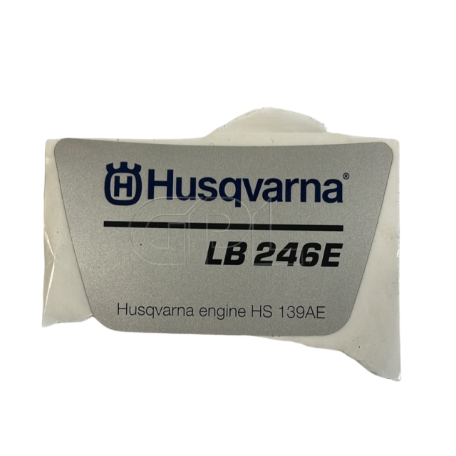 Mærkat Husqvarna LB246E