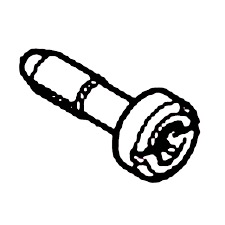 Skrue med sekskantet knaphoved