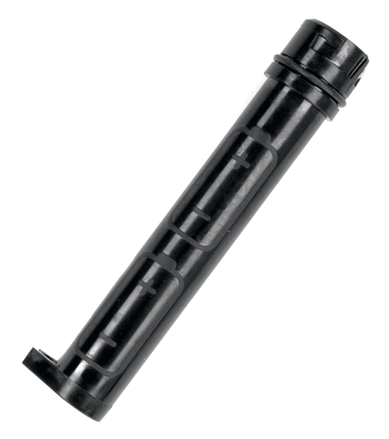 Batterihus, komplet.