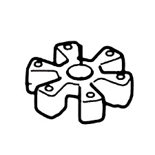 Spjæld Større tandhjulsflange