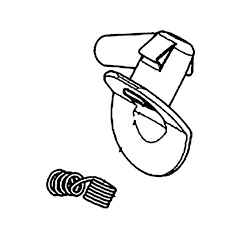 Reservedel til tændrørsdæksel