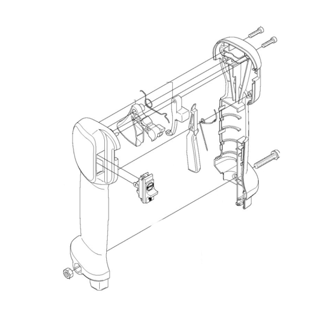 Håndtagssystem Kpl 5374245-14