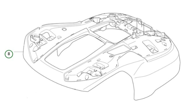 CHASSI Automower R6V, 308V, 312V