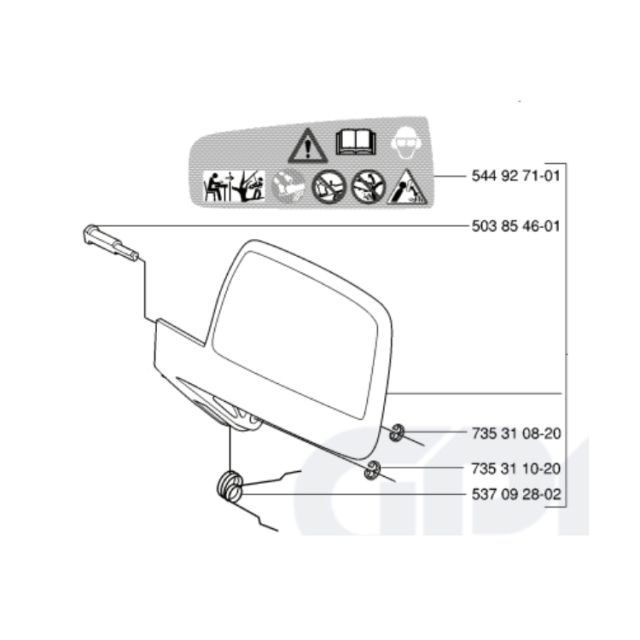 Kastebeskyttelse Kpl 5440136-03